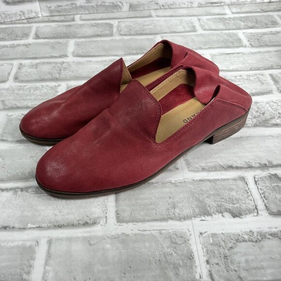 Lucky Brand Red Leather Loafers - Picture 12 of 12